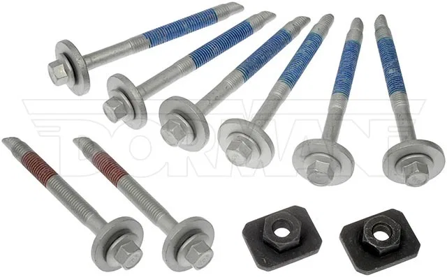 13848 – DORMAN Truck Bed Mounting Hardware, OE Replacement Steel With 6 Long Bolts/ 2 Short Bolts/ 2 Nuts